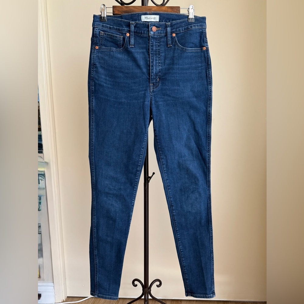 Madewell 10”’High-rise Skinny Women's Blue Jeans